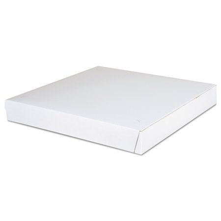 Sct Paperboard Pizza Boxes, 14 x 14 x 1 7/8, White, PK100 SCH 1465